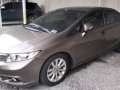 2012 Brown Honda Civic 1.8 automatic low mileage1st owned well maintained-1