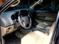 Black Toyota Fortuner 2012 SUV Automatic for sale in Manila-0