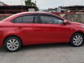 Red Toyota Vios 2017 for sale in Manila-1