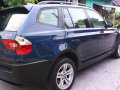 Blue BMW X3 2006 for sale in Muntinlupa-4