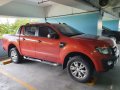 Orange Ford Ranger for sale in Manila-4