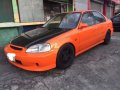 Orange Honda Civic 1999 for sale in Quezon City-1