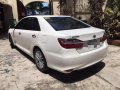 Pearl White Toyota Camry for sale in Parañaque-0