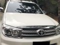 White Toyota Fortuner for sale in Manila-3