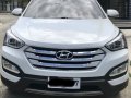 White 2015 Hyundai Sta Fe-2