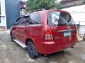 Red Toyota Innova 2007 SUV at 84000 km for sale in Manila-1