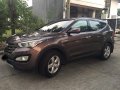 Selling Brown Hyundai Santa Fe 2015 in San Fernando-6