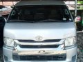 Silver Toyota Hiace 2014 for sale in Tacloban-5
