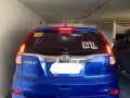 Blue Honda CR-V 2015 for sale in Manila-6