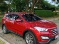 Red Hyundai Santa Fe 2014 for sale in Pasig-1