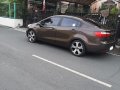 Brown Kia Rio 2014 for sale in Las Pinas -8