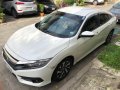 Pearl White Honda Civic 2016 for sale in Manila-3