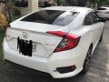 Pearl White Honda Civic 2016 for sale in Manila-3
