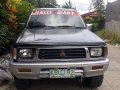 Selling Black Mitsubishi Strada 1995 in Davao-4