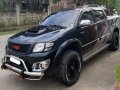 Blue Toyota Hilux 2014 for sale in Davao -5