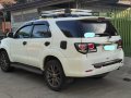 Pearl White Toyota Fortuner 2015 for sale in Orani-7