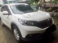 Pearl White Honda Cr-V 2014 for sale in Quezon City-0