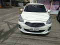 Savanna White/Mitsubishi 2016 Mirage G4 GLS 1.2G CVT/ Good price for sale in Cebu City-0