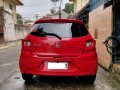 Red Honda Brio 2018 Hatchback at 10000 km for sale-3