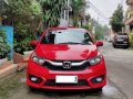 Red Honda Brio 2018 Hatchback at 10000 km for sale-7