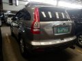 Silver Honda Cr-V 2008 at 96000 km for sale in Manila-2