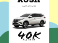40K ALL-IN DOWNPAYMENT! RUSH 2021-0
