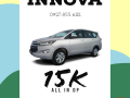 15K ALL-IN DOWNPAYMENT! INNOVA 2021-0