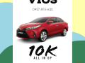 10K ALL-IN DOWNPAYMENT! TOYOTA VIOS 2021-0