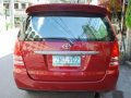 Red Toyota Innova 2008 for sale in Manila-3