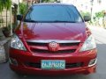 Red Toyota Innova 2008 for sale in Manila-0