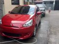 Selling Red Mitsubishi Mirage 2015 in Quezon-0