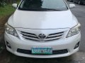 White 2013 Toyota Corolla Altis for sale in Manila-2