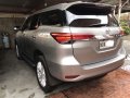 Silver Toyota Fortuner 2017 for sale in Lipa City-6