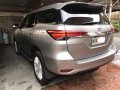 Silver Toyota Fortuner 2017 for sale in Lipa City-3