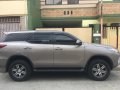 Silver Toyota Fortuner 2016 for sale in Manila-1
