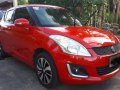 Red Suzuki Swift 2016 for sale in Las Pinas-1