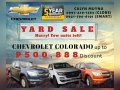 Brand new CHEVROLET COLORADO starts at 968K-0