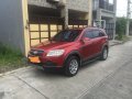 Red Chevrolet Captiva 2009 for sale in Pasig-6