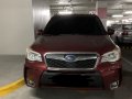 Subaru Forester 2016 Red with Turbo Plate number Ending in 3-0