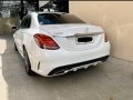 White Mercedes-Benz C200 AMG 2015 for sale-1