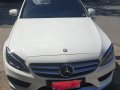 White Mercedes-Benz C200 AMG 2015 for sale-2