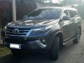 Grey Toyota Fortuner 2016 for sale in Davao -4