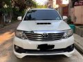 Pearl White Toyota Fortuner 2014 for sale in Manila-3