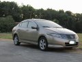 Beige Honda City 2009 Sedan-0