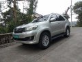 Silver Toyota Fortuner 2013 for sale in San Isidro-4