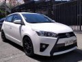  White Toyota Yaris 2015 -6