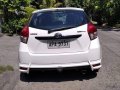  White Toyota Yaris 2015 -1