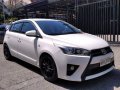  White Toyota Yaris 2015 -5