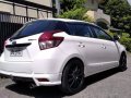  White Toyota Yaris 2015 -0