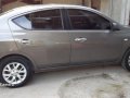 Silver Nissan Almera 2014 for sale in Dumaguete-1